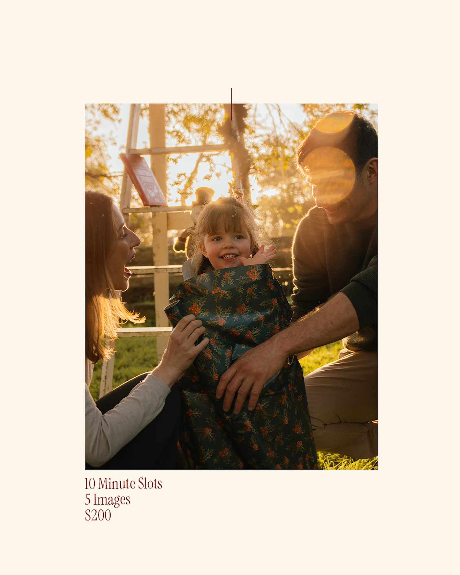 Christmas Photography Session - Holiday Family Portraits